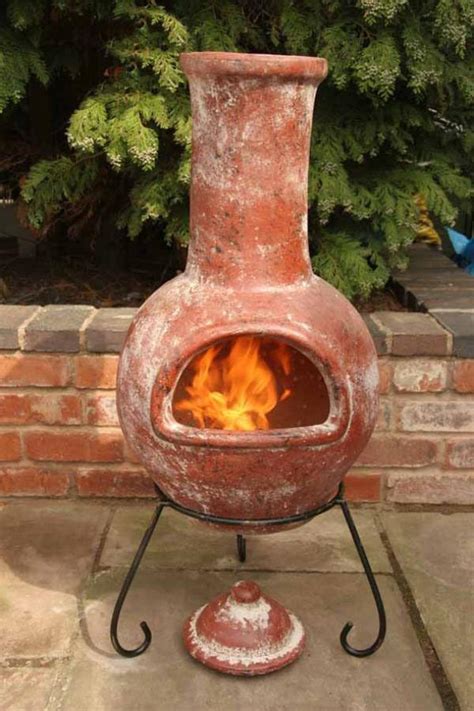 Ceramic Fire Pit Chimney