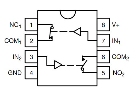 Dual SPST Analog Switch - EEWeb