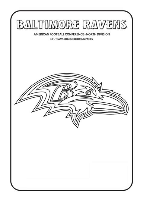 Baltimore Ravens Logo Coloring Page - Free Printable Coloring Pages for ...