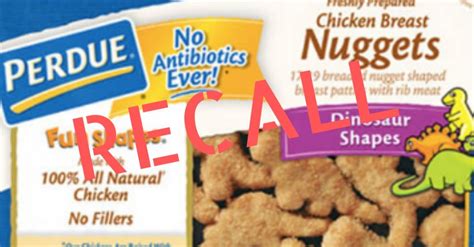 Perdue Recalls 16,000 Pounds Of Kids' Dino-Shaped Chicken Nuggets