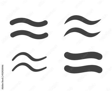 approximately equal symbol. sign. icon gray set Stock Vector | Adobe Stock