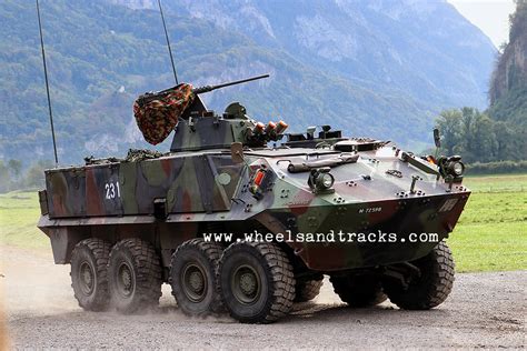 Mowag Piranha 8x8 Spz 93 Walenstadt - Swiss Army | wheelsandtracks.com ...