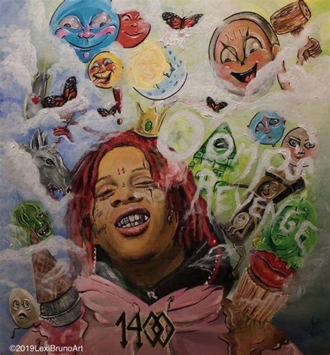 Trippie red | Album artwork cover art, Posters art prints, Rapper art