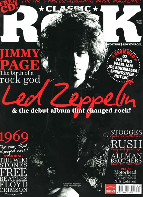 Mohini Bhatt - Coursework Blog.: Classic Rock - Magazine Cover.