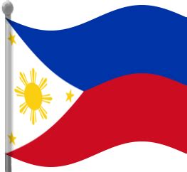 philippines flag waving