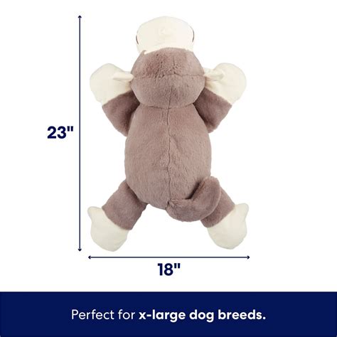 FRISCO Monkey Plush Squeaky Dog Toy, X-Large - Chewy.com