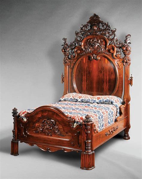 American Rococo Carved Rosewood Bedroom Suite - Feb 01, 2015 | Neal ...