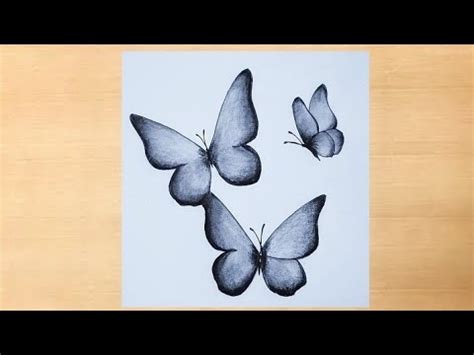 Butterfly Pencil Farjana Drawing Academy - Krysfill Myyearin