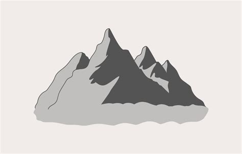 Mountain Vector Graphic by M.HAQUE · Creative Fabrica