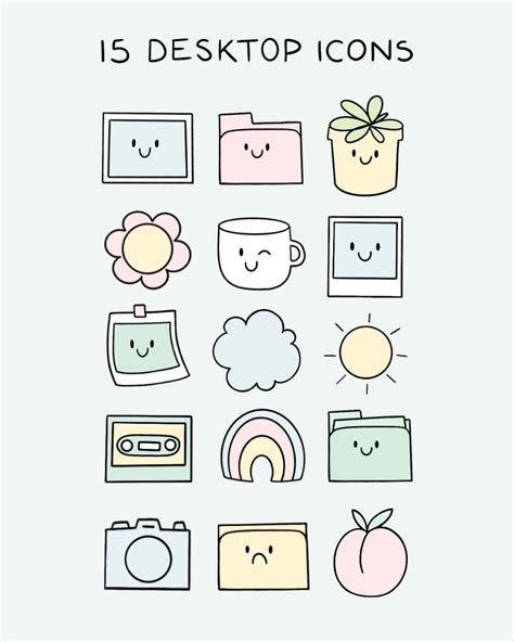 Cute Desktop Icons, Windows 11 Desktop Icons, My Documents Folder, My ...