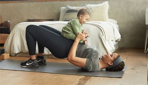 Do These Exercises With Your Baby to Help Rebuild Your Core | maed