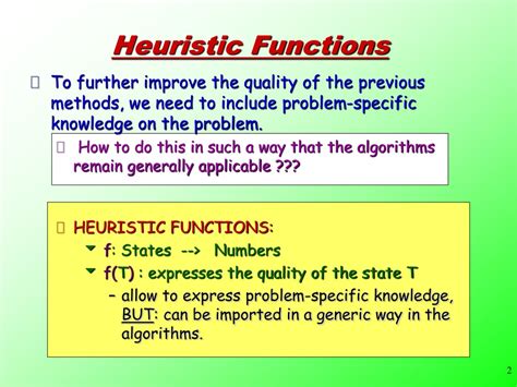 PPT - Heuristic Search Methods PowerPoint Presentation, free download - ID:219728