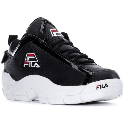 FILA - Fila Men's Grant Hill 2 Low Shoes (8, Black/White/Fila Red ...