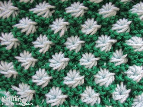 Aster Flowers | Knitting Stitch Patterns