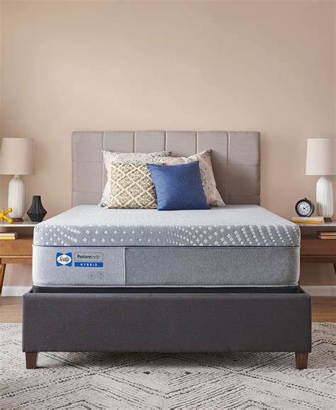 Sealy Posturepedic Hybrid Lacey 13" Soft Mattress- King - Macy's