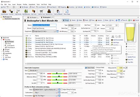 BeerSmith 3.2.7 - Download, Review, Screenshots