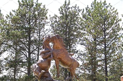 Crazy Horse Memorial Museum | Architecture Stock Photos ~ Creative Market