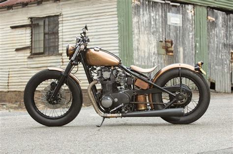 Thor Hammer XS 650 Bobber Gold By inmotionphotogxs650 - Yamaha Old ...