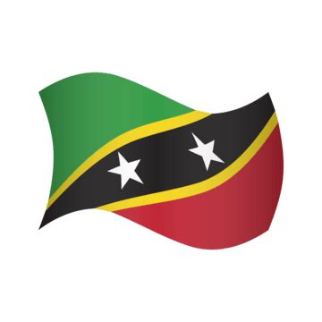 Saint Kitts Flag, Saint Kitts, Flag, Saint PNG and Vector with ...