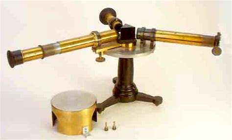 A Prism Spectroscope of the type Thomas Edison used in the development ...