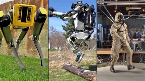 Watch every outrageous Boston Dynamics robot in action (supercut) - YouTube