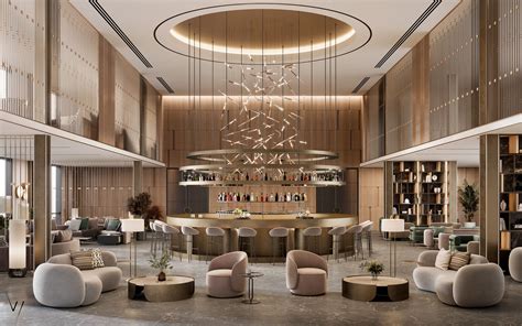Luxury Resort Hotel & Spa on Behance Hotel Lobby Reception, Hotel Lobby Lounge, Modern Hotel ...