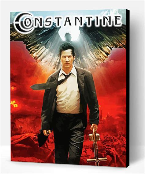 Constantine Movie Poster Paint By Numbers - Paint By Numbers PRO