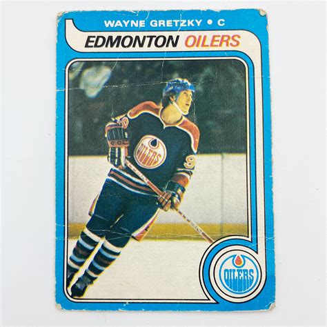 Wayne Gretzky Edmonton Oilers 1979 O-PEE-CHEE Rookie Card - From Borje ...