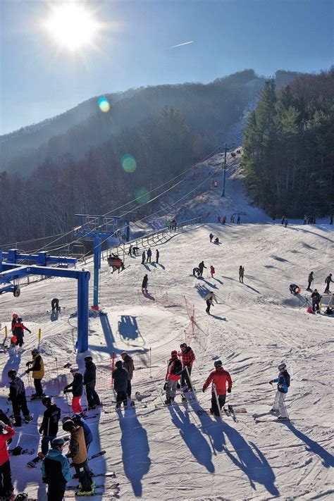 Ski in the North Carolina mountains - Cataloochee Ski Area in Maggie ...