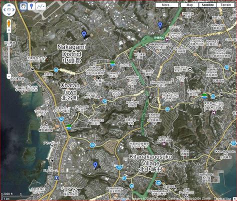 Okinawa Kadena Air Base Map