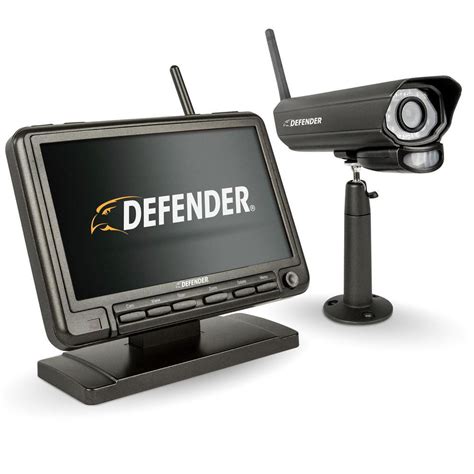 Defender PHOENIXM2 Digital Wireless 7 in. Monitor DVR Security System ...