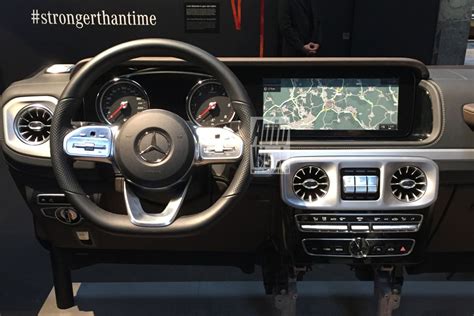 2018 Mercedes G-Class dashboard leaked images surface online