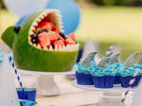 Shark-themed party bites that’ll have the kids hungry for more