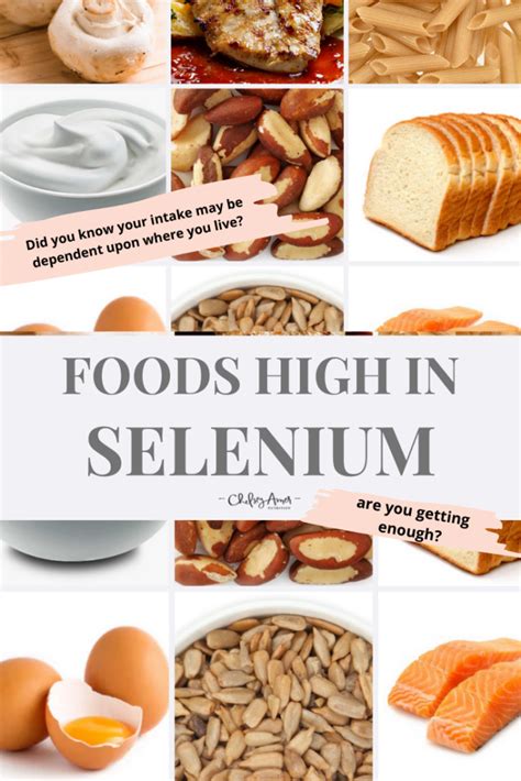 What Foods Contain Selenium? - Chelsey Amer