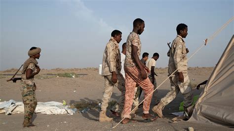 On the Front Line of the Saudi War in Yemen: Child Soldiers From Darfur - The New York Times