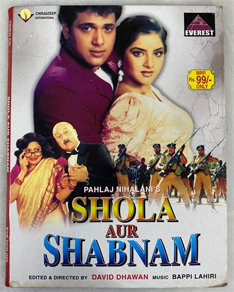 Shola Aur Shabnam : Govinda, Divya Bharti, Mohnish Bahl, Anupam Kher ...