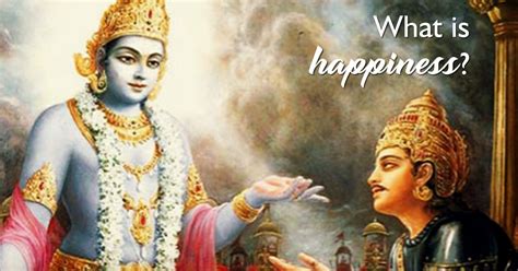 Krishnabhumi » What does Sri Krishna say about happiness in Bhagavad Gita?