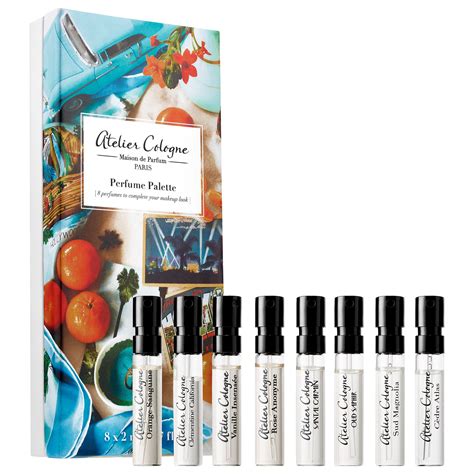 Shop Perfume Palette by Atelier Cologne at Sephora. This set of eight cologne samples celebrates ...