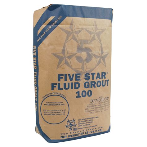 Fluid Grout 100 | Five Star Products