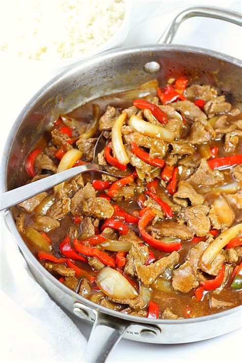 Chinese Pepper Steak Stir-Fry • Now Cook This!