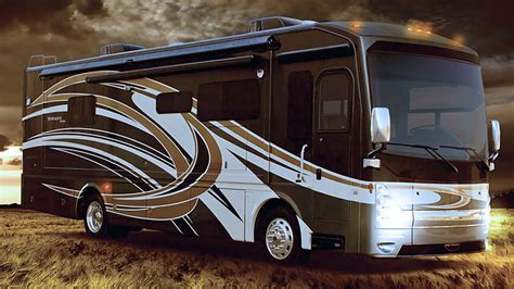 Diesel Motorhome Reviews: 2015 Tuscany XTE Class A Luxury RVs - YouTube