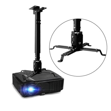 Durable Projector Ceiling Bracket Universal Projector Holder Adjustable ...