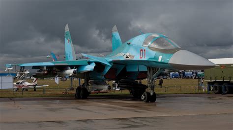 Download Military Sukhoi Su-34 HD Wallpaper