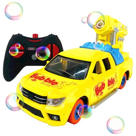 SideDeal: Zunammy Remote Control Bubble Blaster Pickup Truck Toy