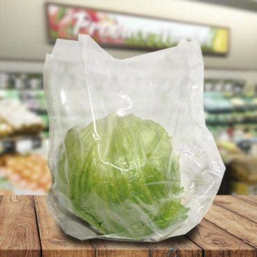 Vented Lettuce Bag LDPE clear non printed 1000 PACK