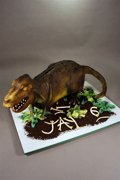 T-Rex Birthday Cake - CakeCentral.com