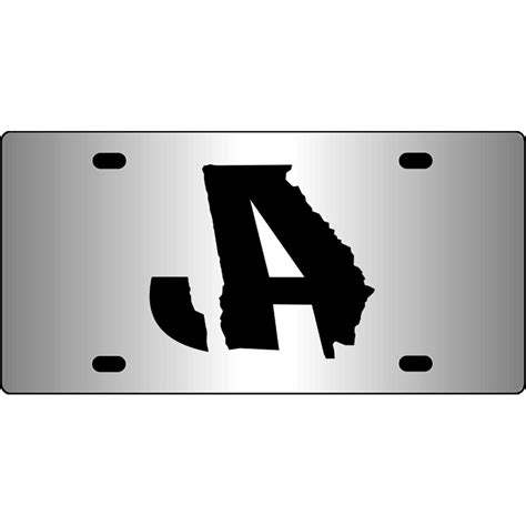 Jason Aldean Logo Mirror License Plate