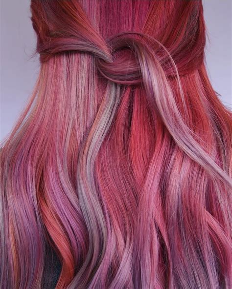 Flamingo Hair Is the Prettiest Way to Go Pink This Summer | Sunset hair ...