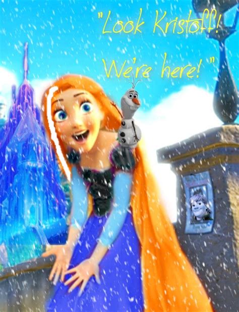 Rapunzel as Anna - Frozen Fan Art (37164186) - Fanpop