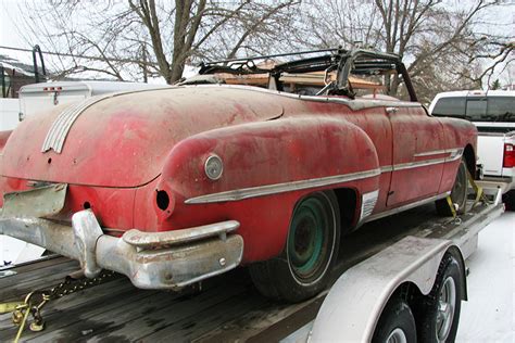 1952 Pontiac Chieftain Convertible Project